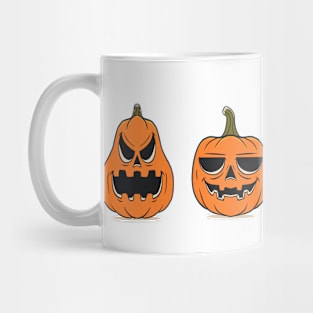 Vintage Halloween, Spooky pumpkins Mug